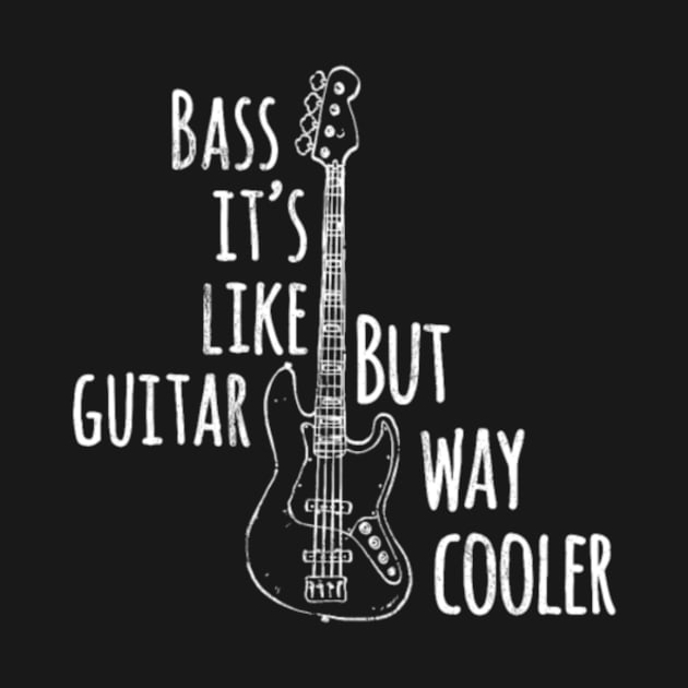 Bass Player Bass It Like Guitar But Way by rooseveltmanthez