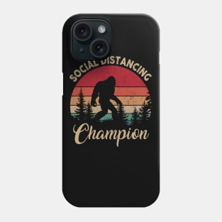 Social Distancing champion Phone Case