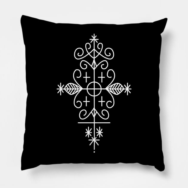 papa legba Pillow by elywick