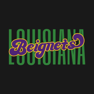 Louisiana Beignets Mardi Gras T-Shirt