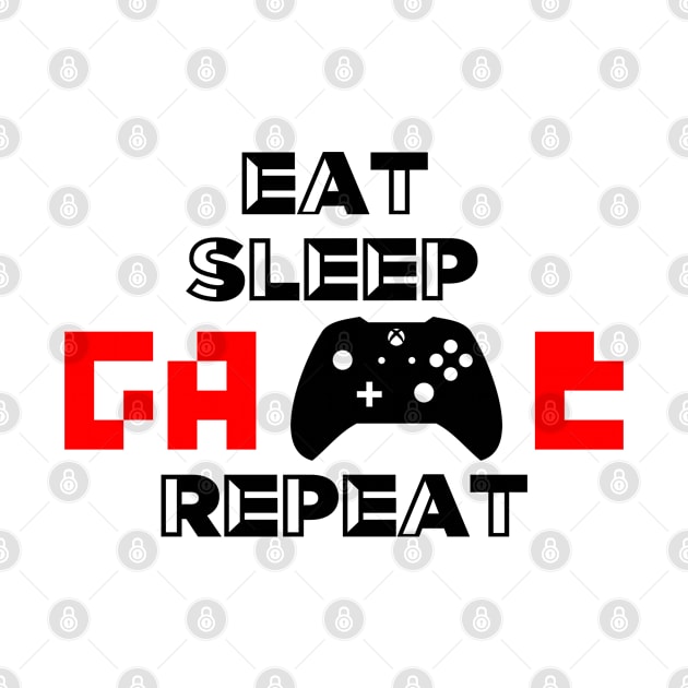 EAT..SLEEP..GAME..REPEAT by S-Log