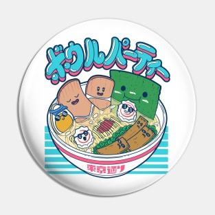 Bowl Party Pin