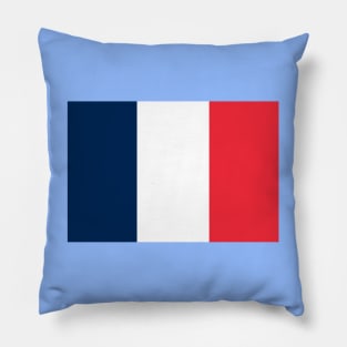 French Flag Pillow