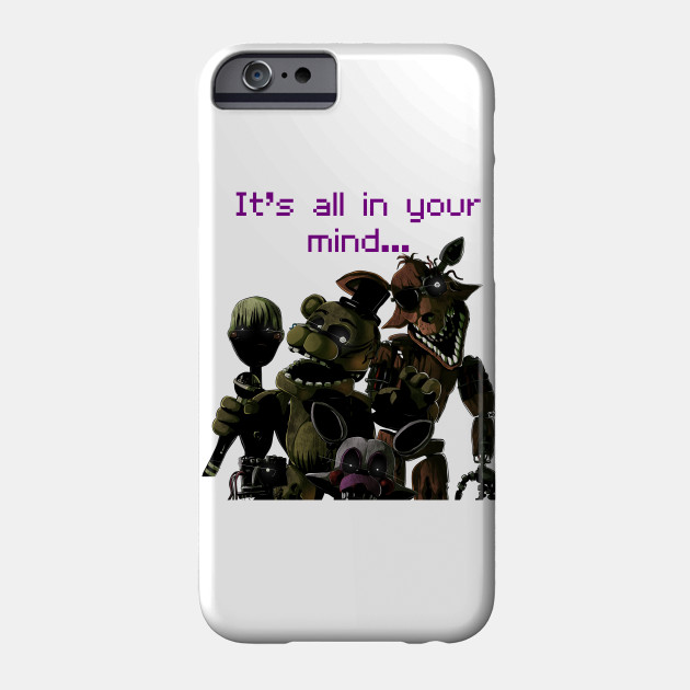 Fnaf 3 Phantom Animatronics Fnaf Mangle Phone Case Teepublic