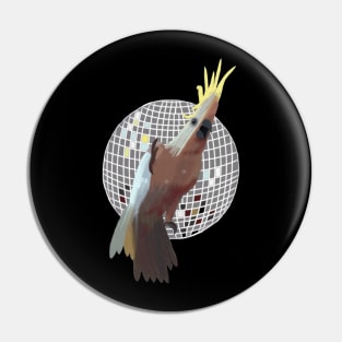 Snowball Dancing Cockatoo Pin