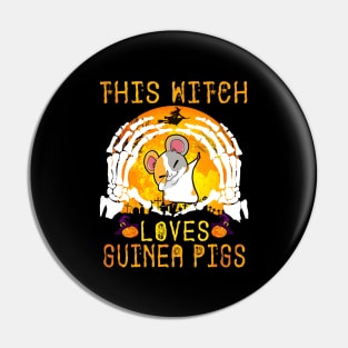 This Witch Loves Guinea Pigs Halloween (121) Pin