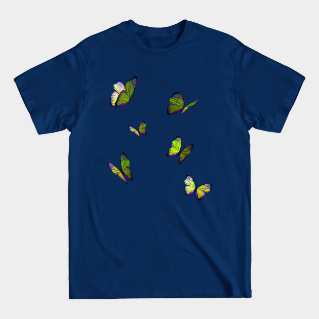 Disover butterflies venom green - Butterflies - T-Shirt