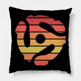 Retro 45 Record Adapter Pillow