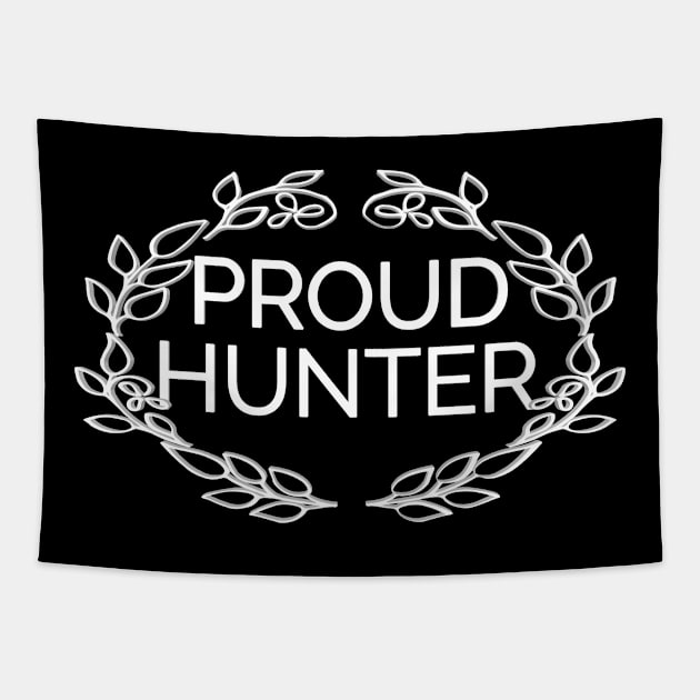 proud hunter Tapestry by FromBerlinGift