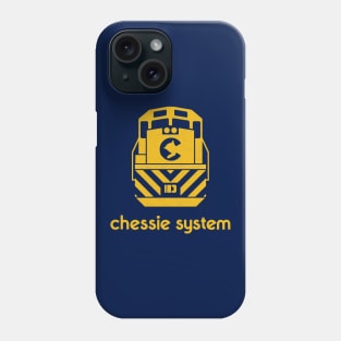 Chessie System Railroad Train Engine Phone Case