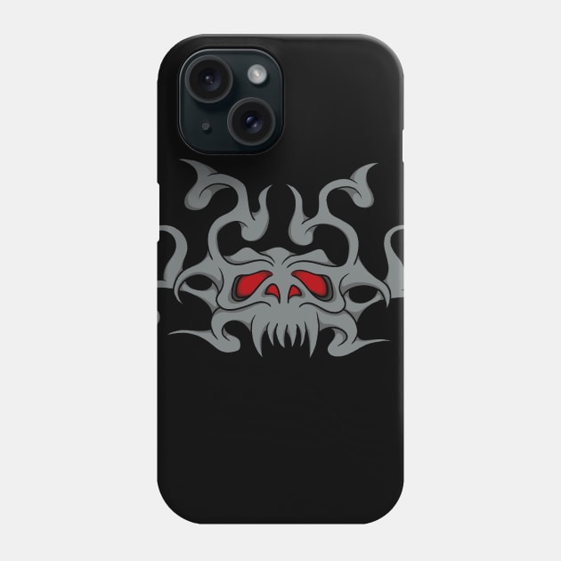 Demon skull Phone Case by Ashygaru