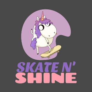 Skate n' shine Skating T-Shirt