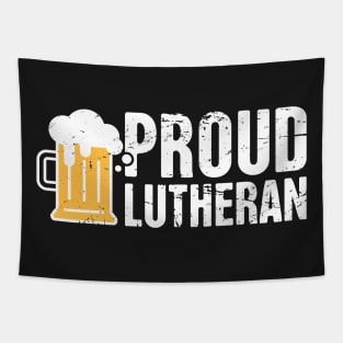 Proud Lutheran Beer Drinker Tapestry