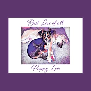 Best love puppy love T-Shirt