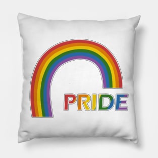 Rainbow pride Pillow