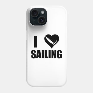 I love sailing with catamaran Phone Case