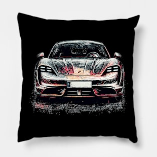 Porsche Taycan Pillow