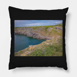 Mewslade Bay on the Gower Way, South Wales Pillow