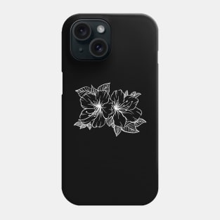 line drawing Phone Case