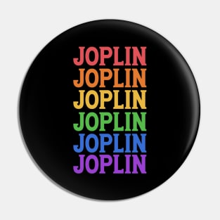 JOPLIN COLORFUL CITY Pin