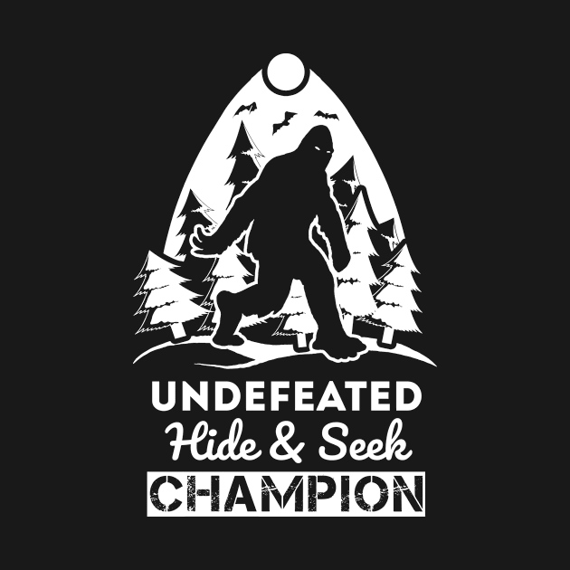 Bigfoot champion T-shirt. by ZlaGo