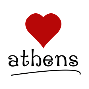 I Love Athens T-Shirt