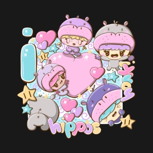 I love hippos T-Shirt