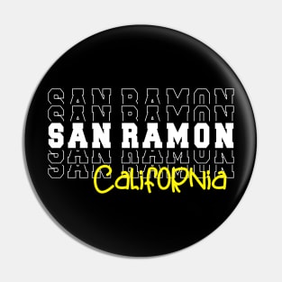 San Ramon city California San Ramon CA Pin