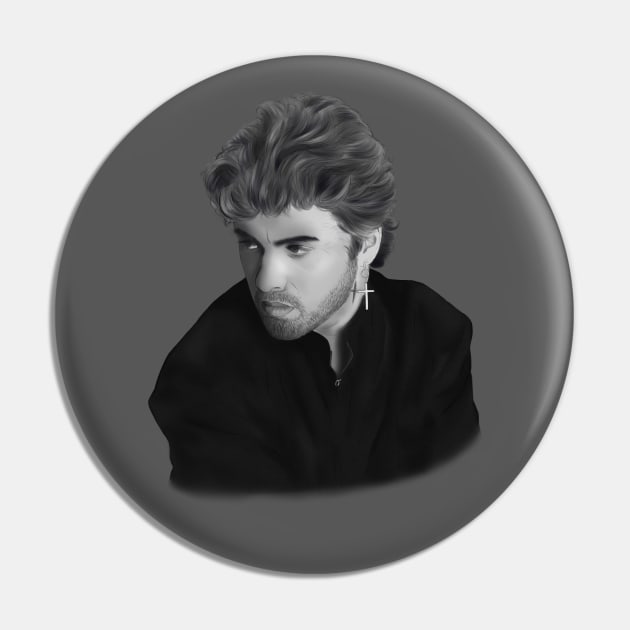 George Michael Pin by KatieRose