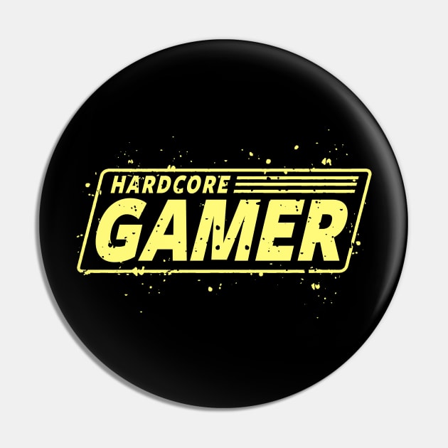 GAMING - GAMER - HARDCORE GAMER Pin by Tshirt Samurai