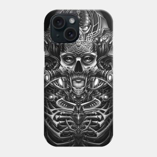 Dark Diva Cyberpunk Cyborg Phone Case