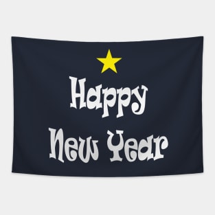 Happy New YEAR Quotes Tapestry