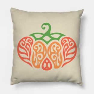 Pumpkin for Thanksgiving, ornamental patterns Pillow