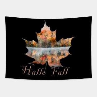 First day of fall Tapestry