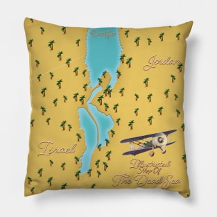 Dead sea map Pillow