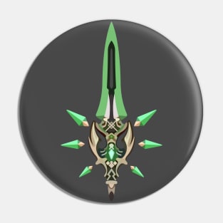 Jade Winged-Spear. [Genshin Impact] Pin