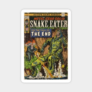 "The End" Video Game Comic Book Cover Fan Art Magnet