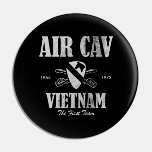 Air Cav Vietnam - The First Team (distressed) Pin