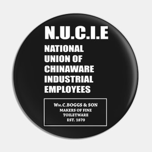 The N.U.C.I.E. Rule Book Pin