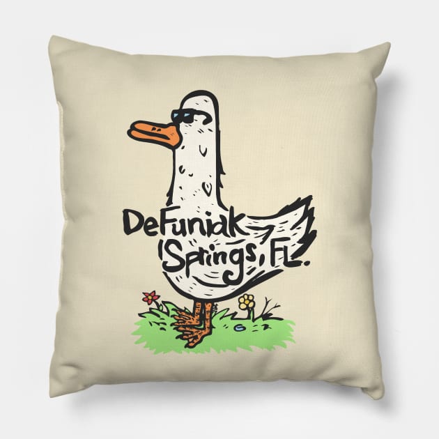 DuckFuniak Pillow by Matt