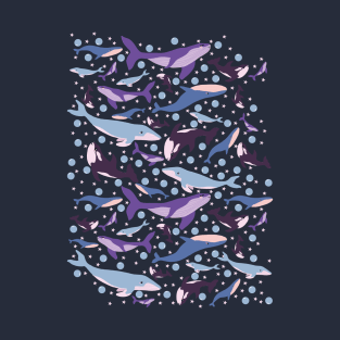 Whales everywhere T-Shirt