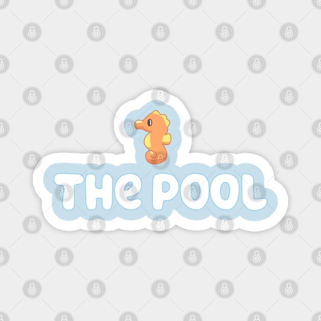 Bluey - The Pool Magnet by HighResPrints