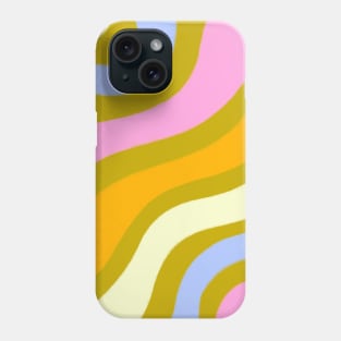 Cute Retro 70s Kawaii Colorful Abstract Phone Case