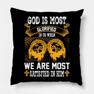 God Jesus Christ Quote Pillow