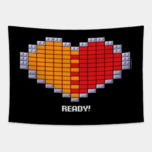 Arkanoid Heart Tapestry