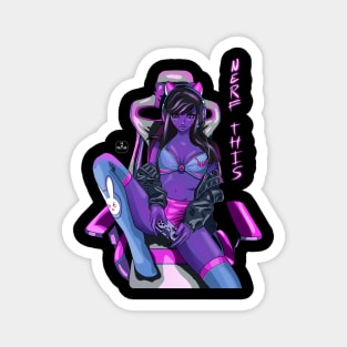 Dva gaming BLACK Overwatch Magnet