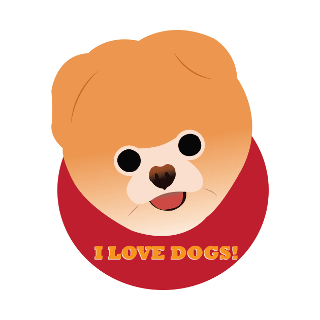 Pomeranian dog by dddesign