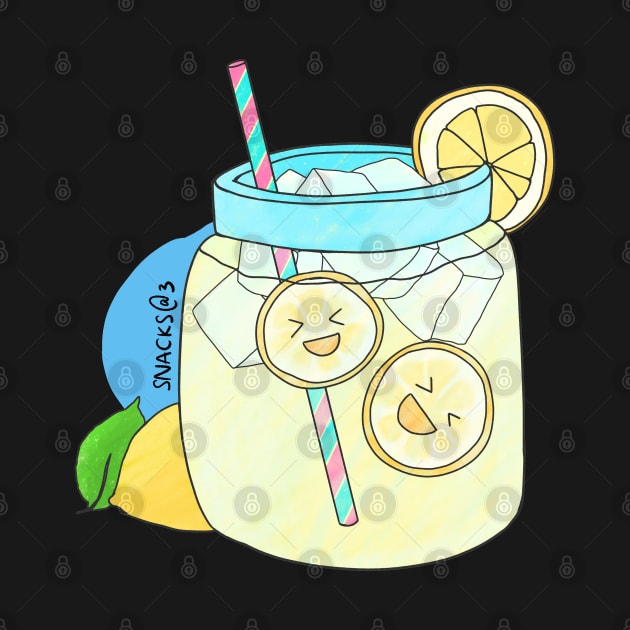 Cool Refreshing Lemonade by Snacks At 3