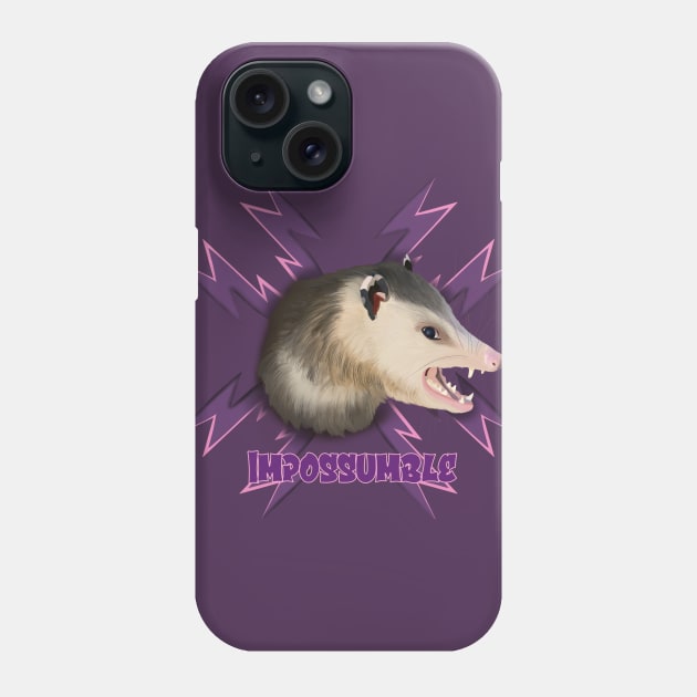 Screaming Possum Phone Case by Suneldesigns