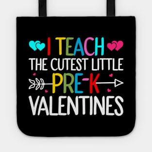 I Teach The Cutest Little Pre-k Valentines Tote